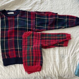 Father Son 90s holiday sweater set bundle